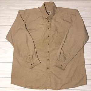 Himalaya Outfitters Men's Long Sleeve Plaid Button Up Shirt, 3XLT